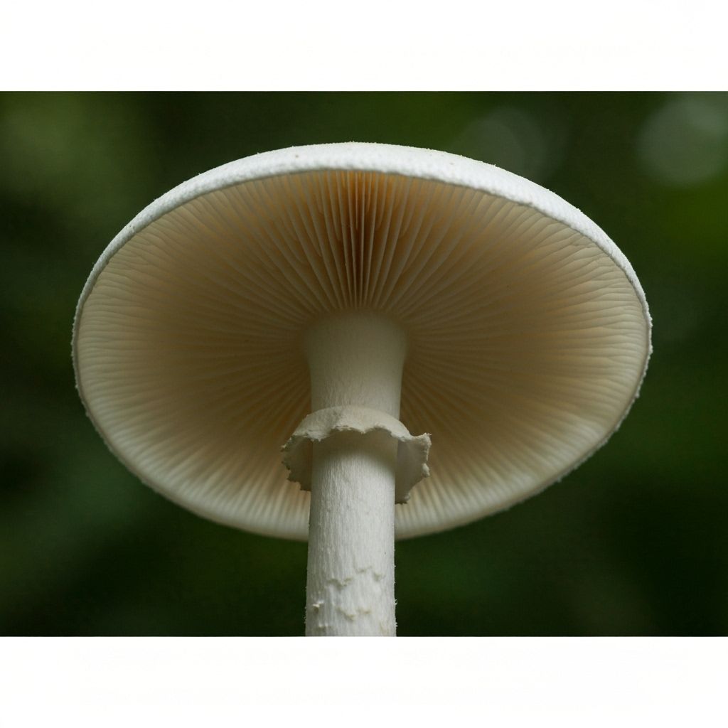 Milky mushroom closeup